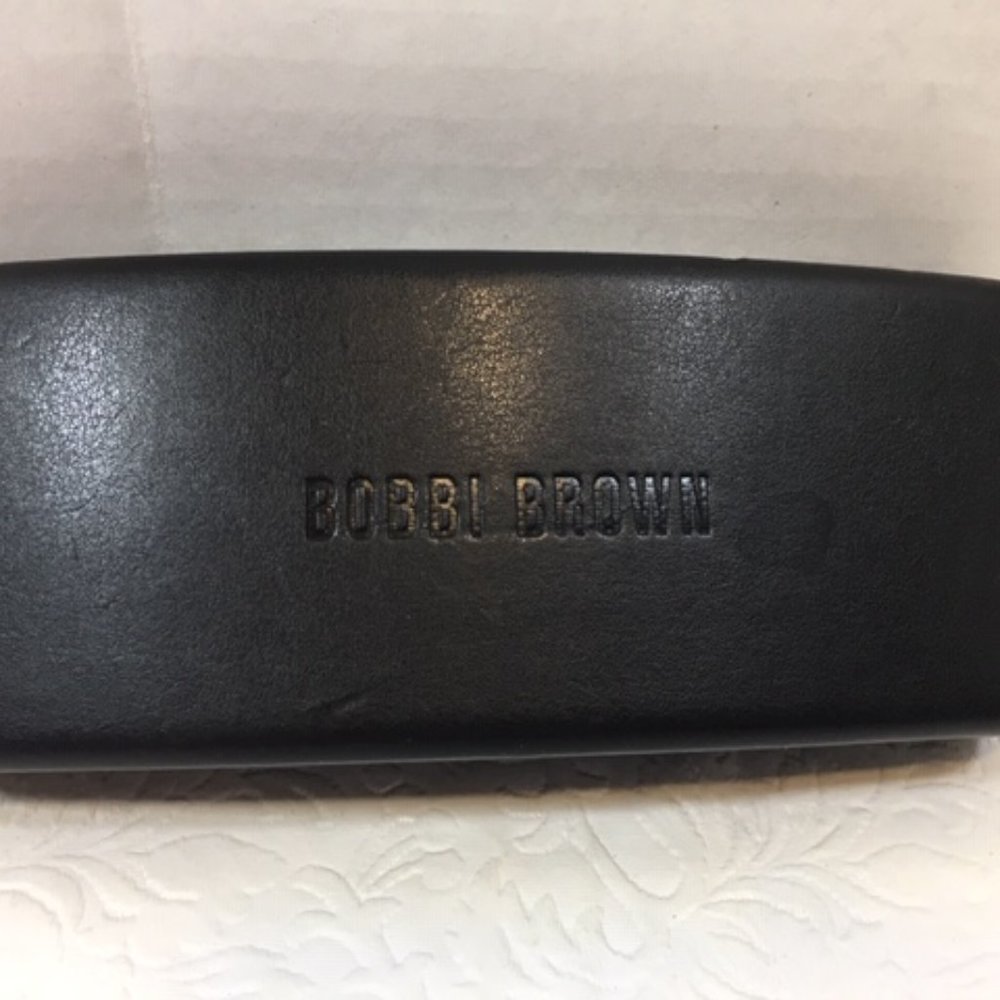 BOBBI BROWN Black Rectangular Eyeglasses Hard Case